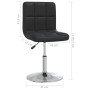 Sillas de comedor 4 unidades cuero sintético negro de , Sillas de comedor - Ref: Foro24-334190, Precio: 191,63 €, Descuento: %