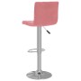 Taburetes de cocina 2 unidades terciopelo rosa by , Kitchen stools - Ref: Foro24-333692, Price: 106,96 €, Discount: %