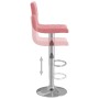 Taburetes de cocina 2 unidades terciopelo rosa by , Kitchen stools - Ref: Foro24-333692, Price: 106,96 €, Discount: %