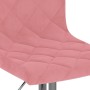 Taburetes de cocina 2 unidades terciopelo rosa by , Kitchen stools - Ref: Foro24-333692, Price: 106,96 €, Discount: %
