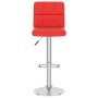 Taburete de cocina cuero sintético rojo by , Kitchen stools - Ref: Foro24-334221, Price: 79,65 €, Discount: %