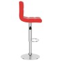 Taburete de cocina cuero sintético rojo by , Kitchen stools - Ref: Foro24-334221, Price: 79,65 €, Discount: %
