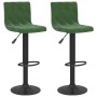 Taburetes de cocina 2 unidades terciopelo verde oscuro | Foro24.es | Tu tienda online para hogar, jardín y más Foro24.es