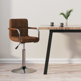 Taburete de cocina de tela marrón by , Kitchen stools - Ref: Foro24-334546, Price: 85,11 €, Discount: %