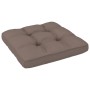 Muebles de palets 4 pzas y cojines madera pino impregnada gris von , Gartensets - Ref: Foro24-3066777, Preis: 369,11 €, Rabat...