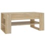 Couchtisch aus Sonoma-Eichensperrholz, 102 x 55 x 45 cm von vidaXL, Couchtisch - Ref: Foro24-810902, Preis: 68,58 €, Rabatt: %