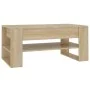 Couchtisch aus Sonoma-Eichensperrholz, 102 x 55 x 45 cm von vidaXL, Couchtisch - Ref: Foro24-810902, Preis: 68,03 €, Rabatt: %