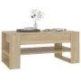 Couchtisch aus Sonoma-Eichensperrholz, 102 x 55 x 45 cm von vidaXL, Couchtisch - Ref: Foro24-810902, Preis: 68,03 €, Rabatt: %