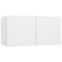 Set de mueble para TV 10 piezas madera de ingeniería blanco de , Muebles TV - Ref: Foro24-3078724, Precio: 286,18 €, Descuent...