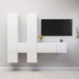 Set de muebles de salón TV 7 piezas madera de ingeniería blanco von , TV-Möbel - Ref: Foro24-3078718, Preis: 219,62 €, Rabatt: %