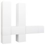 Set de muebles de salón TV 7 piezas madera de ingeniería blanco von , TV-Möbel - Ref: Foro24-3078718, Preis: 219,62 €, Rabatt: %