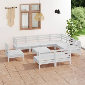 Comprar Juego de muebles de jardín 10 piezas