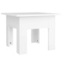 Mesa de centro madera contrachapada blanco 55x55x42 cm by , Coffee table - Ref: Foro24-810235, Price: 40,92 €, Discount: %