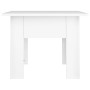 Mesa de centro madera contrachapada blanco 55x55x42 cm by , Coffee table - Ref: Foro24-810235, Price: 40,92 €, Discount: %