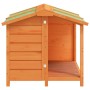 Caseta para perros madera maciza de pino marrón 96x87x80,5 cm von , Hundehütten und Zäune - Ref: Foro24-172264, Preis: 170,63...