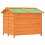 Caseta para perros madera maciza de pino marrón 96x87x80,5 cm von , Hundehütten und Zäune - Ref: Foro24-172264, Preis: 170,63...