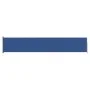 Retractable side garden awning blue 117x600 cm by vidaXL, Umbrellas - Ref: Foro24-317948, Price: 88,69 €, Discount: %