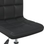 Silla de comedor giratoria cuero sintético negro by , dining chairs - Ref: Foro24-3087562, Price: 89,08 €, Discount: %