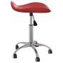 Silla de oficina de cuero sintético rojo vino tinto | Foro24.es | Tu tienda online para hogar, jardín y más Foro24.es