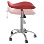 Silla de oficina de cuero sintético rojo vino tinto | Foro24.es | Tu tienda online para hogar, jardín y más Foro24.es