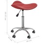 Silla de oficina de cuero sintético rojo vino tinto | Foro24.es | Tu tienda online para hogar, jardín y más Foro24.es