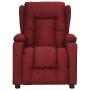 Sillón de masaje elevable tela rojo tinto by , Electric massage chairs - Ref: Foro24-3093436, Price: 290,59 €, Discount: %