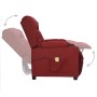 Sillón de masaje elevable tela rojo tinto by , Electric massage chairs - Ref: Foro24-3093436, Price: 290,59 €, Discount: %