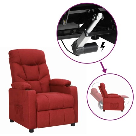 Sillón elevable tela rojo tinto von , Sessel - Ref: Foro24-3093460, Preis: 243,50 €, Rabatt: %