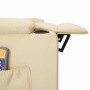 Sillón de masaje elevable tela color crema | Foro24.es | Tu tienda online para hogar, jardín y más Foro24.es