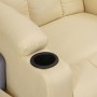 Sillón de masaje elevable tela color crema | Foro24.es | Tu tienda online para hogar, jardín y más Foro24.es