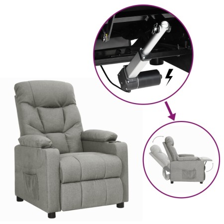 Sillón elevable tela gris claro von , Sessel - Ref: Foro24-3093457, Preis: 243,50 €, Rabatt: %
