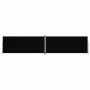 Retractable black side awning 220x1000 cm by vidaXL, Umbrellas - Ref: Foro24-318048, Price: 149,13 €, Discount: %