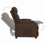 Sillón elevable tela marrón oscuro by , Armchairs - Ref: Foro24-3093462, Price: 243,50 €, Discount: %