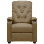 Sillón de masaje elevable cuero sintético color capuchino von , Elektrische Massagesessel - Ref: Foro24-3093506, Preis: 285,8...