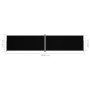 Retractable black side awning 220x1000 cm by vidaXL, Umbrellas - Ref: Foro24-318048, Price: 149,13 €, Discount: %