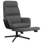 Sillón de relax con reposapiés tela gris oscuro by , Armchairs - Ref: Foro24-3097557, Price: 124,42 €, Discount: %