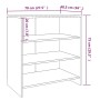 Aparador de 3 piezas madera manufacturada gris Sonoma von , Sideboards - Ref: Foro24-3098079, Preis: 186,95 €, Rabatt: %