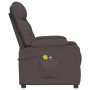 Sillón de masaje eléctrico tela marrón oscuro by , Electric massage chairs - Ref: Foro24-3098832, Price: 277,28 €, Discount: %