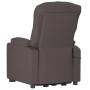 Sillón de masaje eléctrico tela marrón oscuro by , Electric massage chairs - Ref: Foro24-3098832, Price: 277,28 €, Discount: %