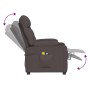 Sillón de masaje eléctrico tela marrón oscuro by , Electric massage chairs - Ref: Foro24-3098832, Price: 277,28 €, Discount: %