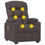 Sillón de masaje eléctrico tela marrón oscuro by , Electric massage chairs - Ref: Foro24-3098832, Price: 277,28 €, Discount: %
