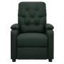 Sillón reclinable eléctrico tela verde oscuro | Foro24.es | Tu tienda online para hogar, jardín y más Foro24.es