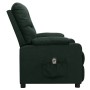 Sillón reclinable eléctrico tela verde oscuro | Foro24.es | Tu tienda online para hogar, jardín y más Foro24.es