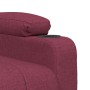 Sillón reclinable eléctrico tela rojo tinto de , Sillones - Ref: Foro24-3098818, Precio: 218,47 €