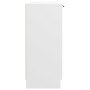 Aparador de madera contrachapada blanco 90,5x30x70 cm de vidaXL, Aparadores - Ref: Foro24-811187, Precio: 98,88 €, Descuento: %