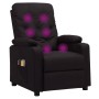 Sillón de masaje eléctrico cuero sintético negro by , Electric massage chairs - Ref: Foro24-3098870, Price: 271,35 €, Discoun...