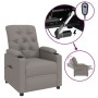 Sillón reclinable eléctrico tela gris taupé | Foro24.es | Tu tienda online para hogar, jardín y más Foro24.es