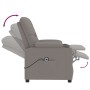 Sillón reclinable eléctrico tela gris taupé | Foro24.es | Tu tienda online para hogar, jardín y más Foro24.es