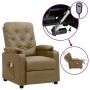 Sillón de masaje eléctrico cuero sintético color capuchino von , Elektrische Massagesessel - Ref: Foro24-3098872, Preis: 271,...
