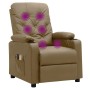 Sillón de masaje eléctrico cuero sintético color capuchino von , Elektrische Massagesessel - Ref: Foro24-3098872, Preis: 271,...